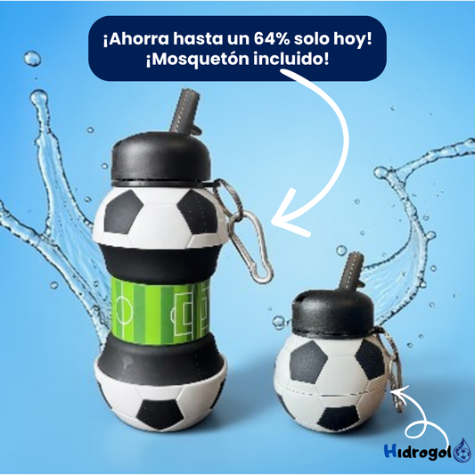 Hidrogol original/botella plegable resistente