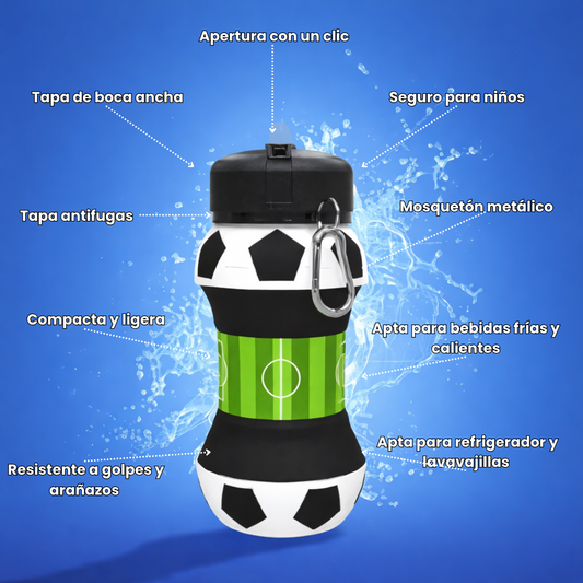 Hidrogol original/botella plegable resistente